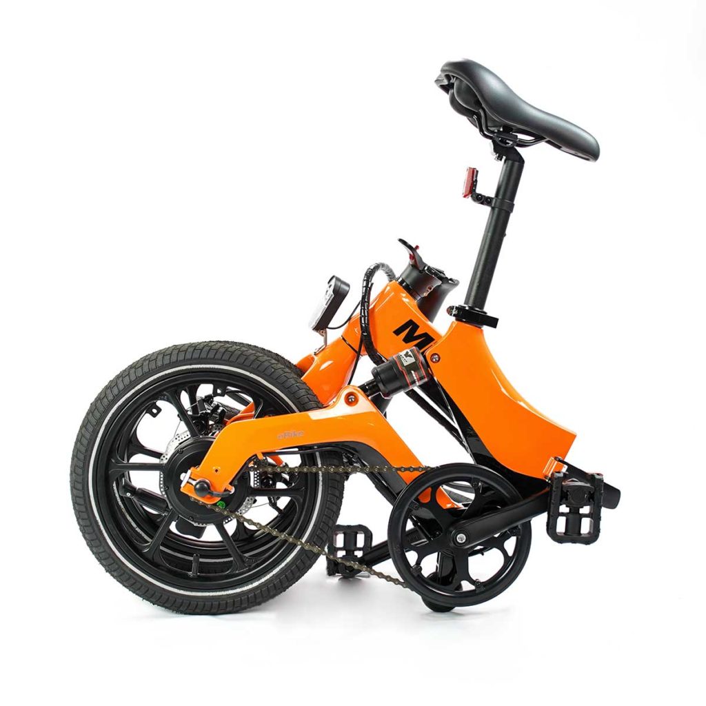 folded electric bike