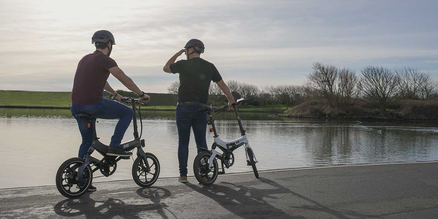 electric folding bike lifestyle