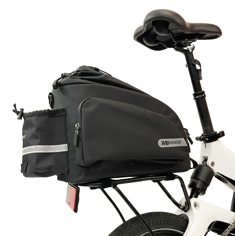 Cycling Panniers and Rack Trunks,Waterproof Motorcycle Rear Seat Bag Back Saddle Helmet Tail Luggage Bags Box for Motorbike 