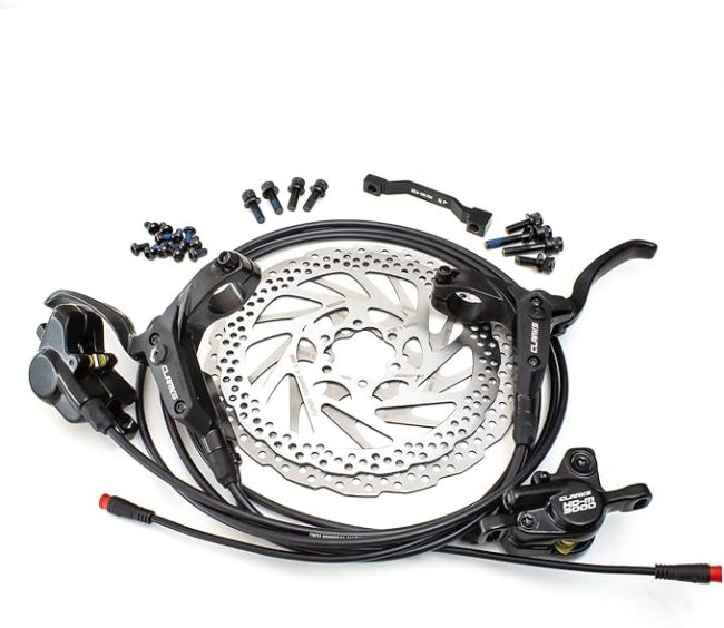 MiRiDER Hydraulic Brake and Disc Upgrade